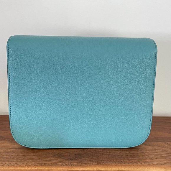 Celine Medium Classic Box in Antarctic Goat - Picture 8 of 16